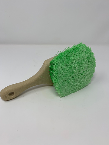 Short Green Mushroom Brush - Detailer Shop