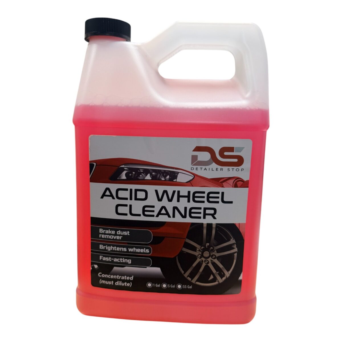 Acid Wheel Cleaner 1 gallon – Detailer Stop
