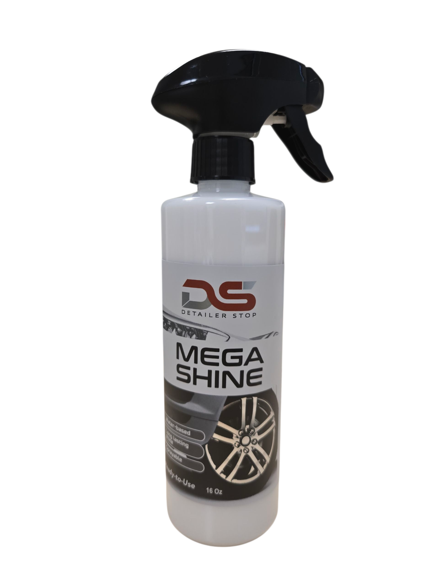 Mega Shine Tire Dressing  Detailer Stop